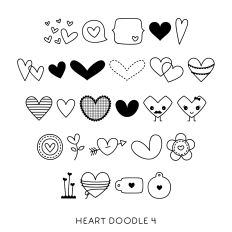 MTF Heart Doodle 4