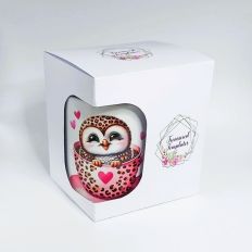 Mug box with aperture