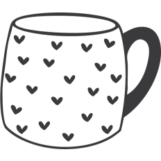 Mug with Hearts