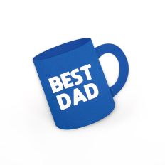 Best Dad Mug Card 