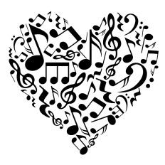 Music Notation Heart