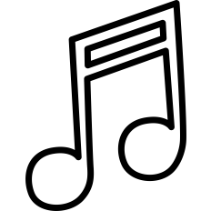 Music Note Outline