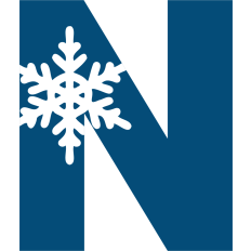Snowflake Monogram N