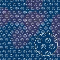 Navy Basketball Background Pattern