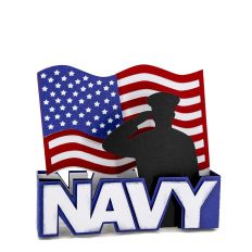 Navy Male Box Card SVG