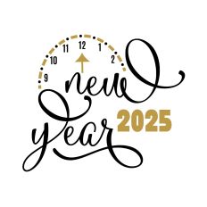 New Year's Clock