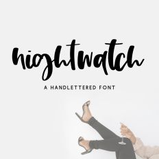 Nightwatch Script Font