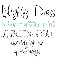 PN Nighty Dress Light