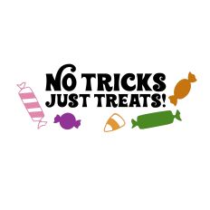 No tricks Just treats Quote