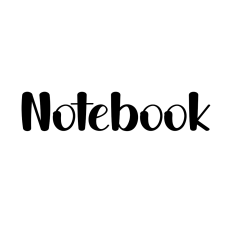 Notebook Font
