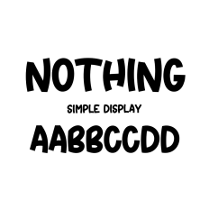 Nothing Font