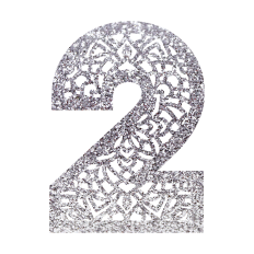Number Two Mandala Monogram