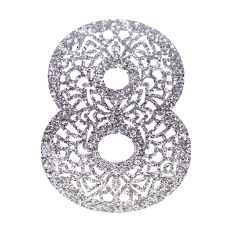 Number Eight Mandala Monogram