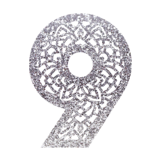 Number Nine Mandala Monogram