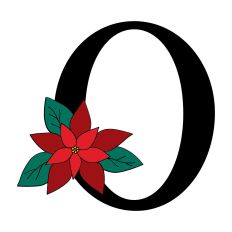 O Poinsettia Monogram