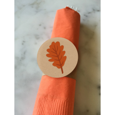 Oak Leaf Napkin Ring