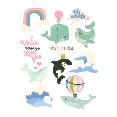 Oh Whaley Stickers