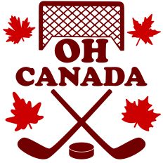 Oh Canada Hockey Design