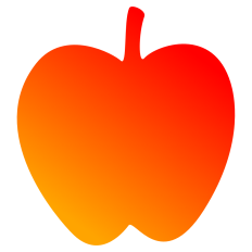 Ombre Apple 
