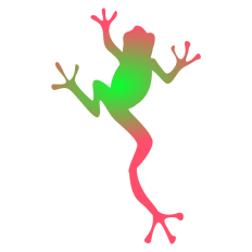 Ombre Frog