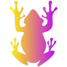 Ombre Frog