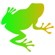 Ombre Frog