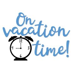 On vacation time! 1