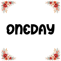 Oneday Font