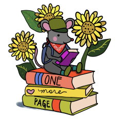 Cute Book Lover Sticker