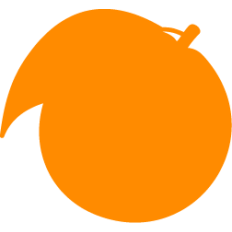 Orange Silhouette