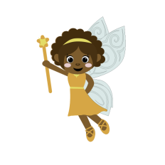 Magical Fairy Layered Cut File, Fairytale Cut File, Fairy Layered File