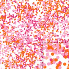 Pink and Orange Confetti Printable Pattern