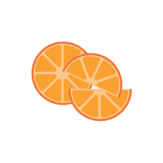Oranges Slices Whole & Half
