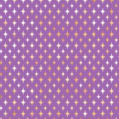 Orchid and Gold Foiled Christmas Star Background