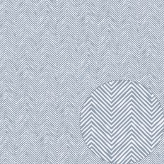 ORGANIC CHEVRON ZIGZAG STRIPES BLUSH BLUE- RABEA BILZ
