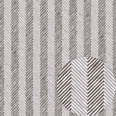 VERTICALLY STRIPED ZIGZAG CHEVRON TRUFFLE BROWN – RABEA BILZ