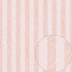 VERTICALLY STRIPED ZIGZAG CHEVRON PEACH ORANGE – RABEA BILZ