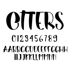 Otters Font