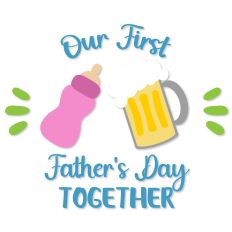Our First Father's Day Together, Daddy and Baby