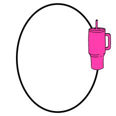 Teacher Cup Oval Frame