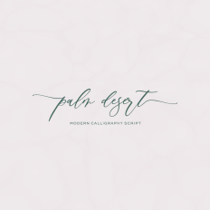 Palm Desert Script with Swashes