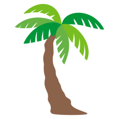 Beach Palm Tree