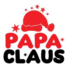 Papa Claus - Dad Christmas Design 
