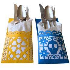 Day of the Dead Flatware Sleeves
