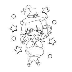 Paper Doll - Clover Whisper Coloring Page