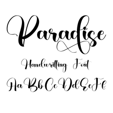 Paradise Font
