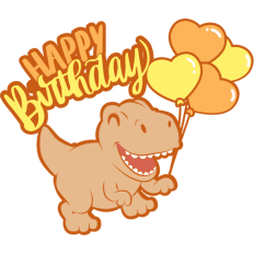 happy birthday t rex