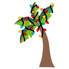 Christmas Palm Tree