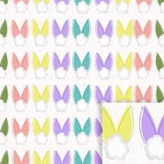 Pastel Bunnies Printable pattern 