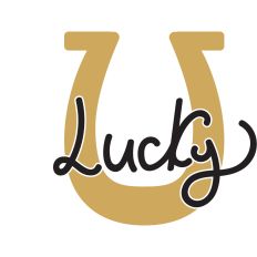 St Patrick's day lucky horseshoe